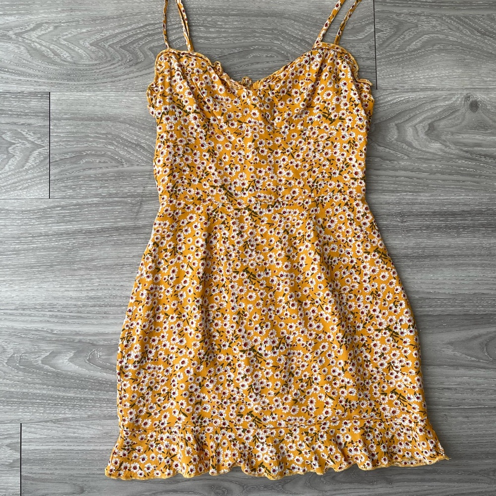 Revolve Superdown AJ Ruffle Floral Mini Dress - Picture 2 of 2